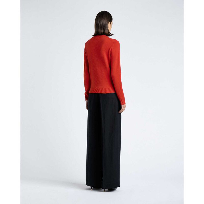 Cue Merino Cashmere Blend Mock Neck Knit image number 5